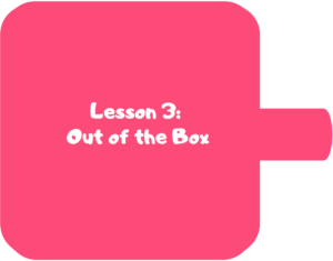 Pink Lesson Three block peice.