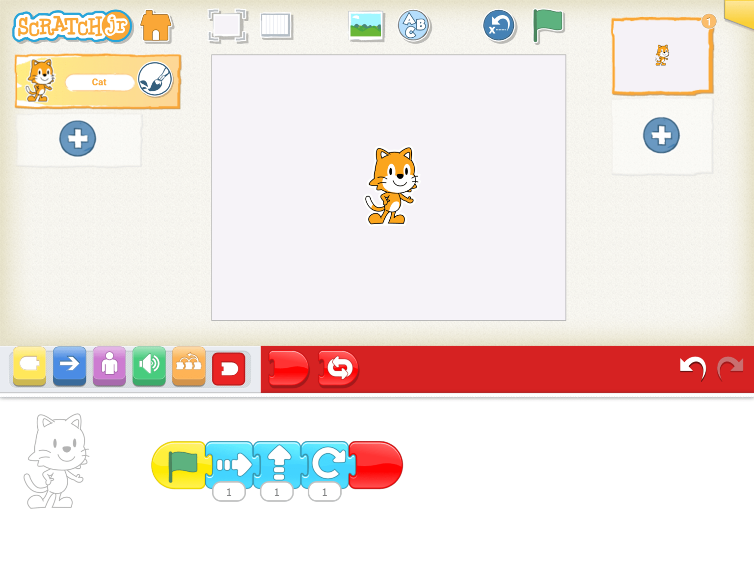 Scratch Jr Broadcasting Example ScratchJr K ā Coding as Another Language