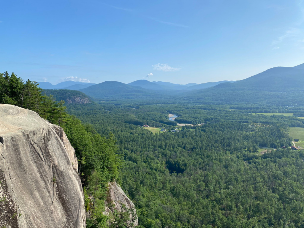 Saco River valley and the White Mountains