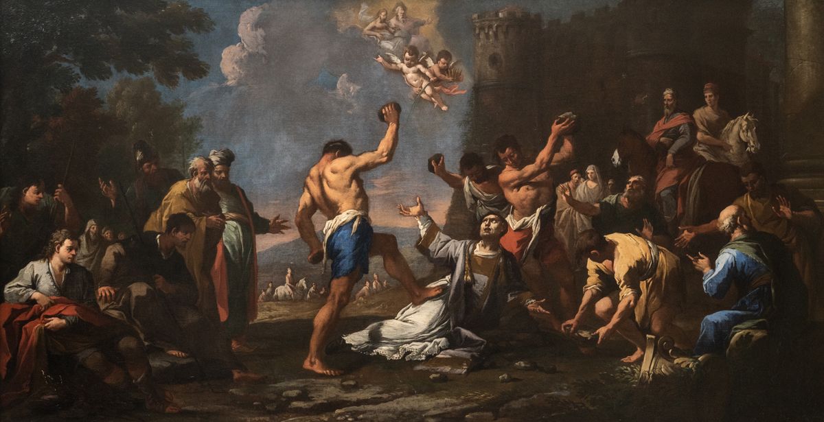 Marco Benefial Stoning of St. Stephen