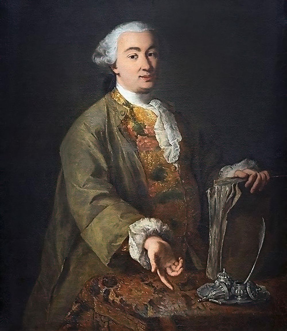 Portrait of Carlo Goldoni
